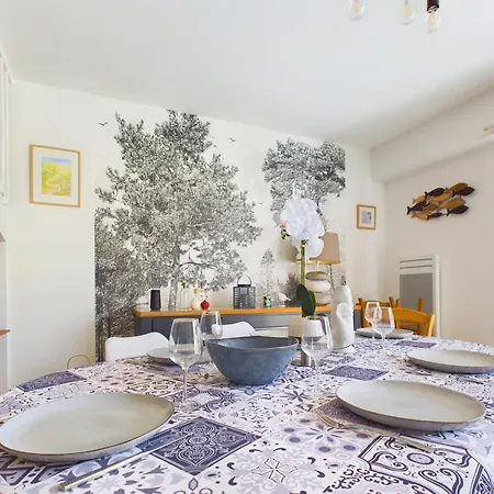 Feriehus Maison Pour 6 Adultes,1 Enfant - Piscine Collective