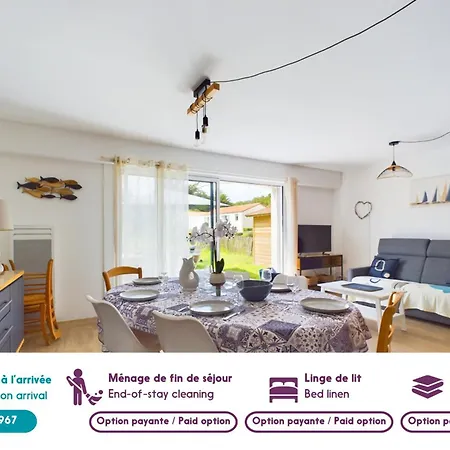 Maison Pour 6 Adultes,1 Enfant - Piscine Collective Feriehus *