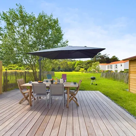 بيت للعطل Maison Pour 6 Adultes,1 Enfant - Piscine Collective